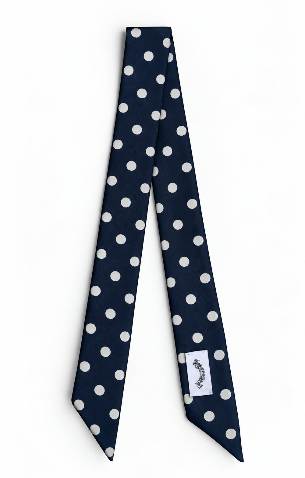 Dark Blue Polka